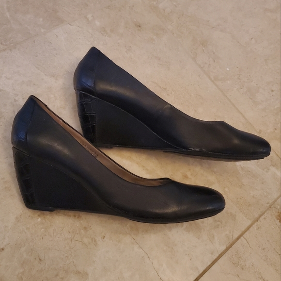 ROCKPORT LEATHER WEDGES 9.5 - Picture 8 of 11